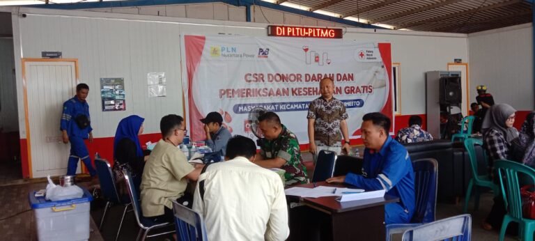 Kembali Salurkan Program CSR, PLTU Nii Tanasa Gelar Donor Darah, Pengobatan Gratis hingga Penyerahan Bantuan Sumur Bor