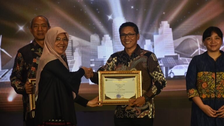 Komitmen Efisiensi Energi, PT Vale Raih  Penghargaan Subroto Award ESDM