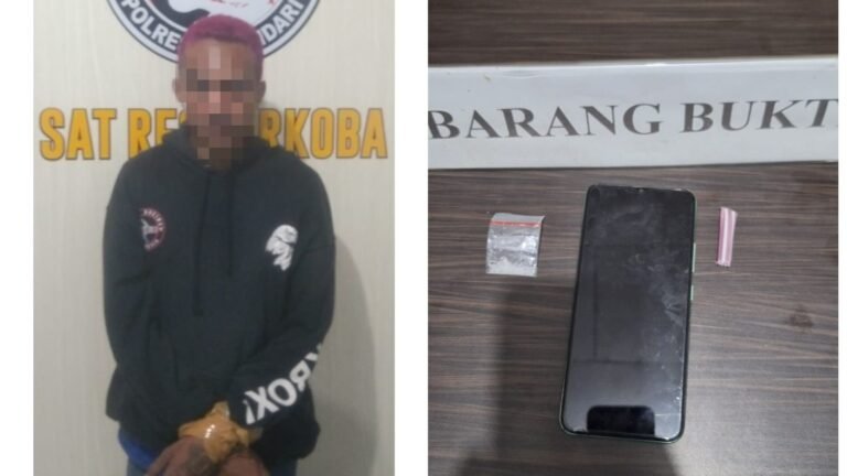 Polresta Kendari Kembali Amankan Seorang Pengedar Sabu