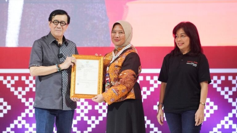 Menkumham Yasonna Ajak Maksimalkan Pelindungan dan Pemanfaatan Kekayaan Intelektual Daerah