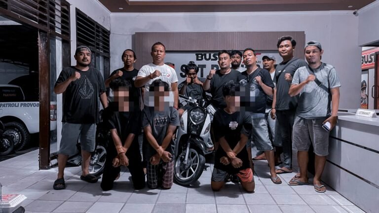 Seorang Residivis dan Dua Pemuda Kembali Diamankan Polresta Kendari Gegara Curanmor