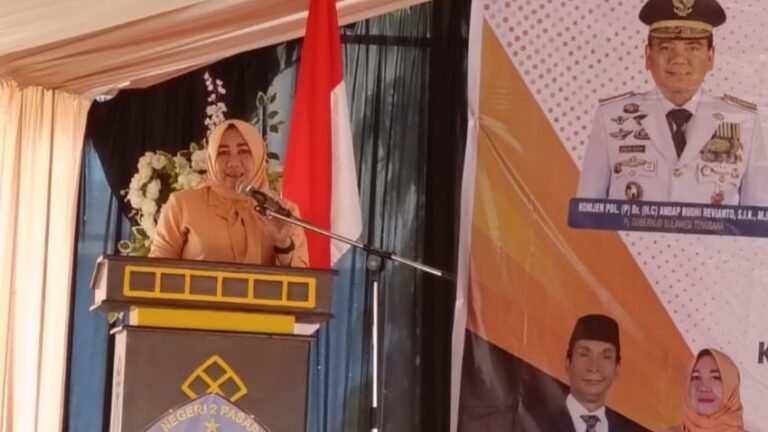 Support Pengembangan Bakat dan Kreativitas Pelajar, DWP Dikbud Sultra Gelar Lomba Senam Garbarata