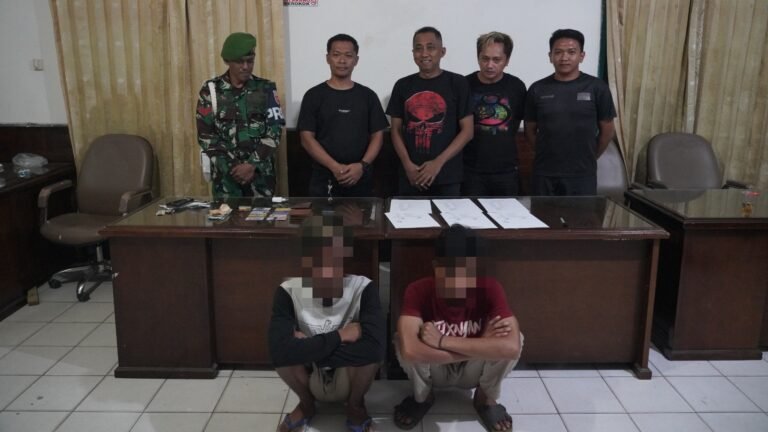 Gagalkan Perdaran Narkotika, Korem 143 Halu Oleo Serahkan 2 Tersangka Pemakai Sabu-sabu ke Polresta Kendari