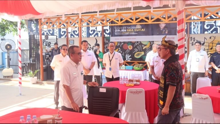 Dirjen Kunjungi Sultra Tinjau Langsung Kinerja Bea Cukai Kendari