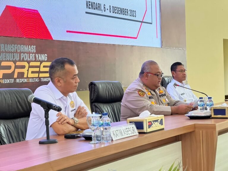 Tindaklanjuti MoU, Polda Sultra Gelar Assessment Center Seleksi Jabatan Tinggi Pratama di Lingkungan Pemkab Busel