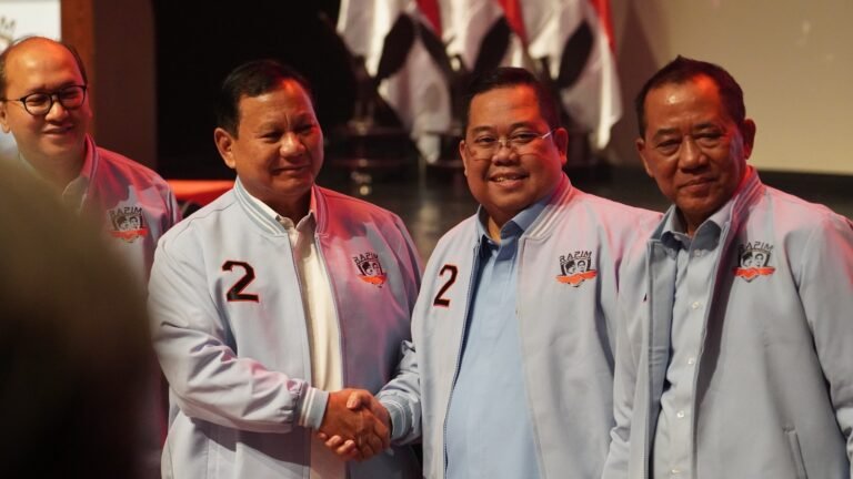 Relawan Pedagang Indonesia Maju Deklarasi Dukung Prabowo Gibran