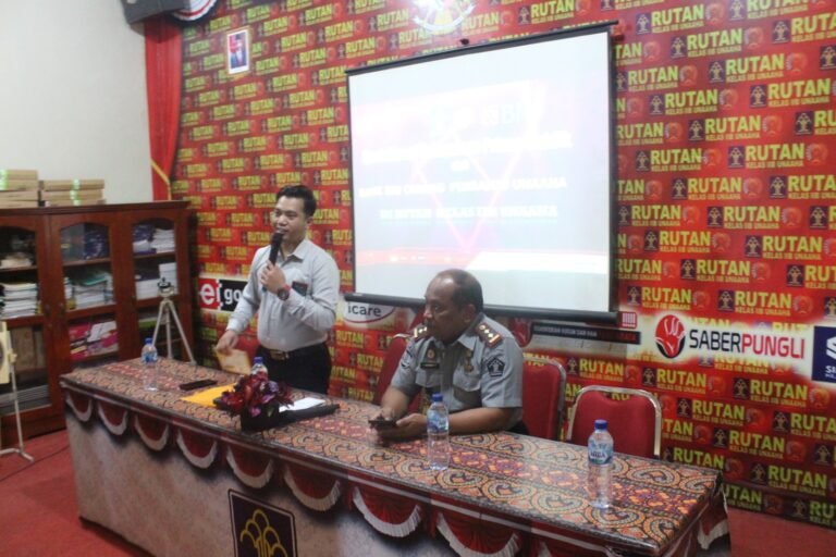 Gandeng Bank BNI, Rutan Unaaha Gelar Sosialisasi Budaya Pelayanan Prima