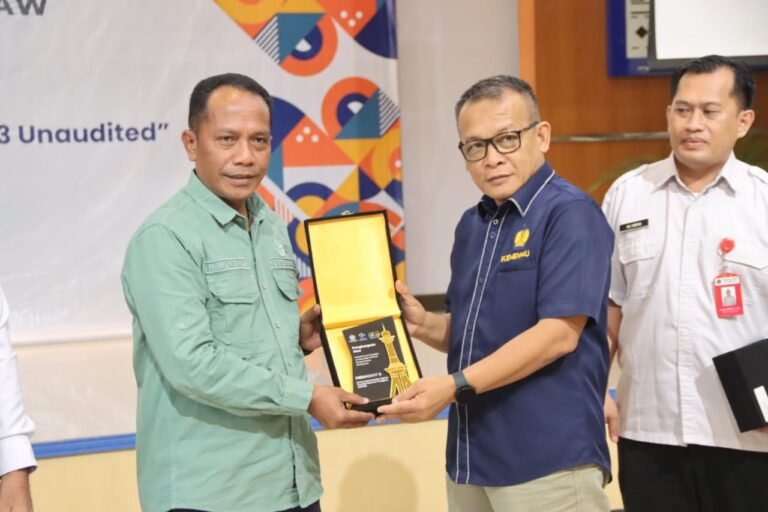 Kanwil Kemenag Sultra Raih Penghargaan Laporan Keuangan Terbaik dari DjPb Sultra