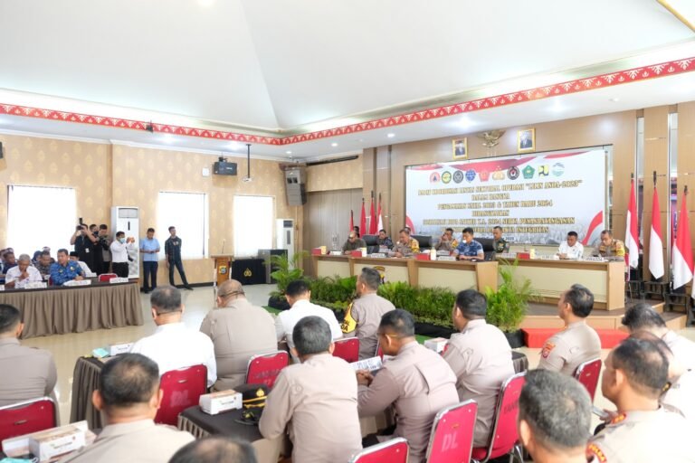 Jelang Nataru, Polda Sultra dan Forkopimda Gelar Rakor Lintas Sektoral