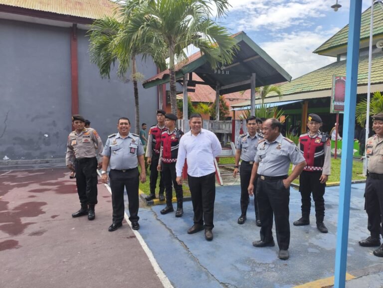 Rutan Unaaha Koordinasi dengan Polres Konawe Terkait Keamanan dan Kewaspadaan Jelang Nataru