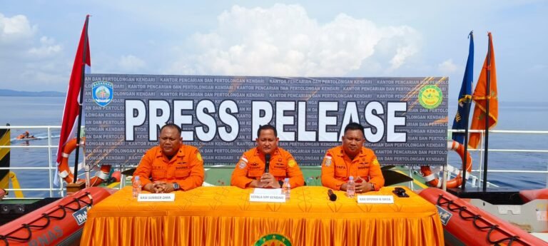 Sepanjang Tahun 2023, Basarnas Kendari Catat Jumlah Kecelakaan Kapal Meningkat
