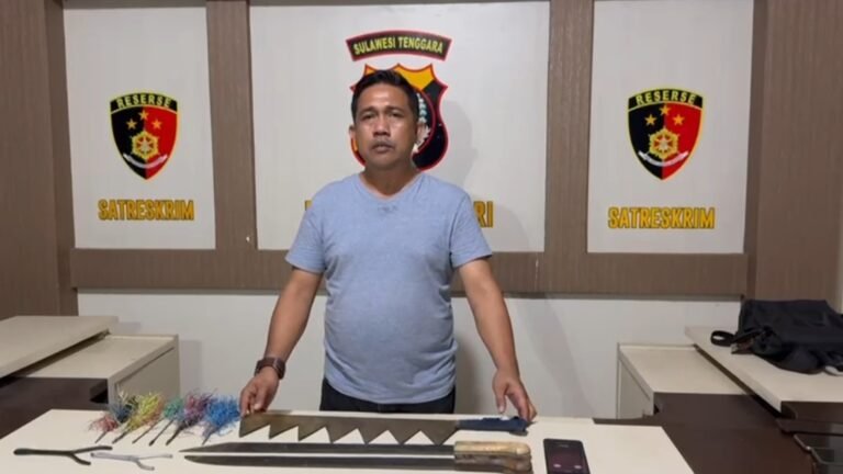 Aniaya Korban Gunakan Golok Sisir, Polisi Amankan Dua Remaja di Kendari