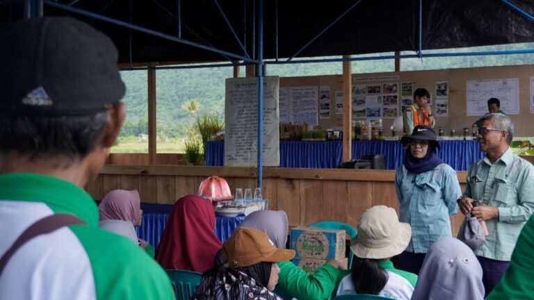 Wujudkan Petani Organik Berdaya, PT Vale Hadirkan Sekolah Lapang