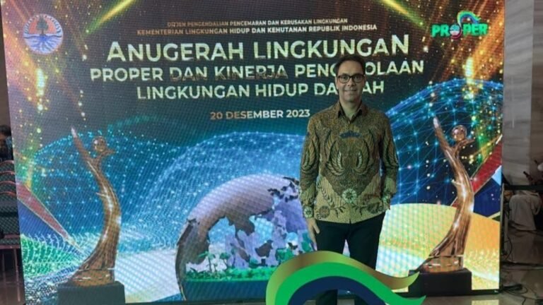 PT Vale Kembali Raih Penghargaan PROPER Hijau 2023