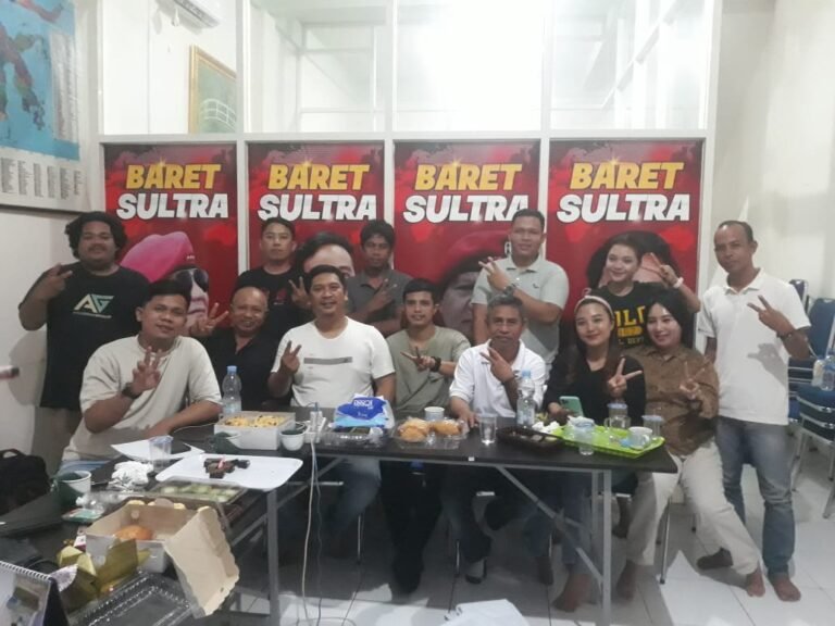 Target Menangkan Prabowo Gibran Satu Putaran, Baret Sultra Bakal Roadshow ke 17 Kabupaten Kota