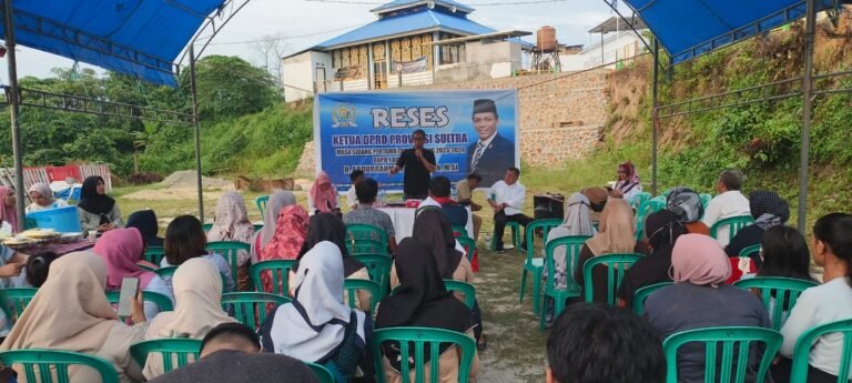 Reses di Anawai, Abdurrahman Shaleh Ajak Masyarakat Pilih Anggota Legislatif yang Bawa Program dan Bisa Selesaikan Persoalan