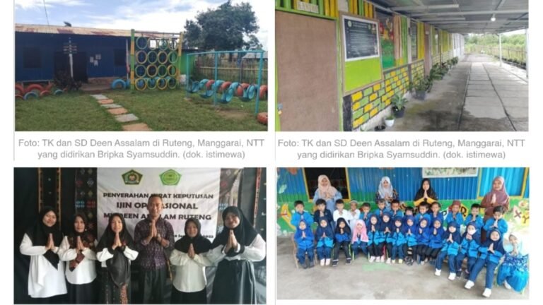 Demi Bangun TK dan SD Gratis di NTT, Bripka Syamsuddin Potong Gaji hingga Gadai Rumah