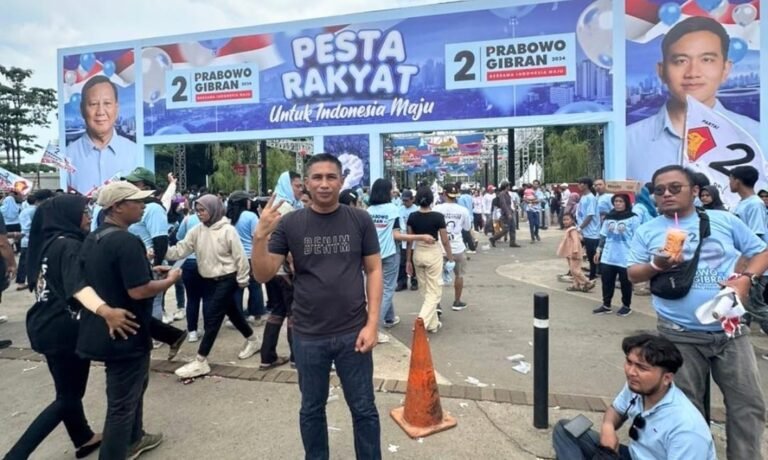Ikuti Kampanye Akbar di Jakarta, Baret Sultra Yakin Prabowo Gibran Menang Satu Putaran