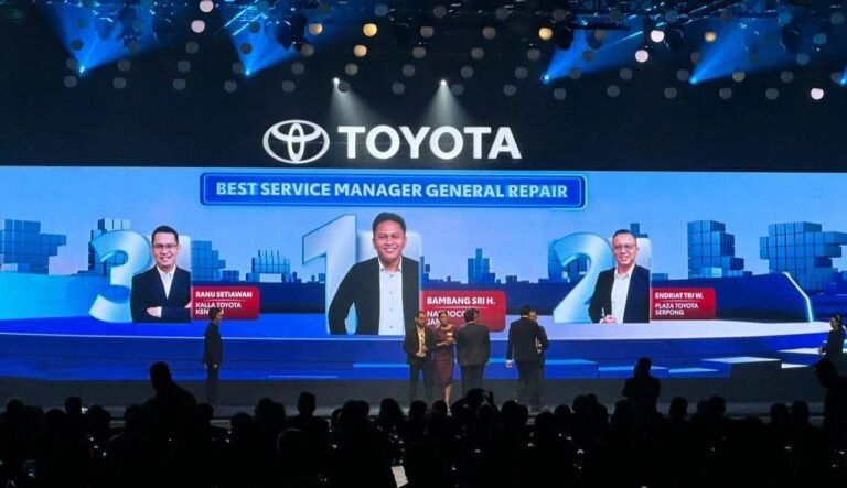 Ranu Setiawan dari Kalla Toyota Kendari Raih Top 3 Best National Service Manager General Repair di Toyota Dealer Convention 2024