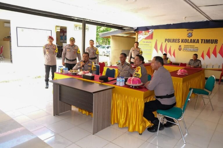 Pastikan Kesiapan PAM TPS, Wakapolda Sultra Tinjau Langsung ke Lapangan