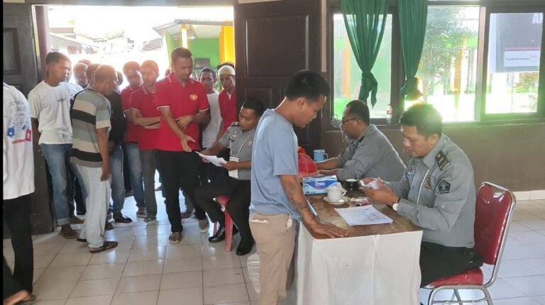 Warga Binaan Rutan Unaaha  Antusias Gunakan Hak Pilihnya pada Pemilu 2024
