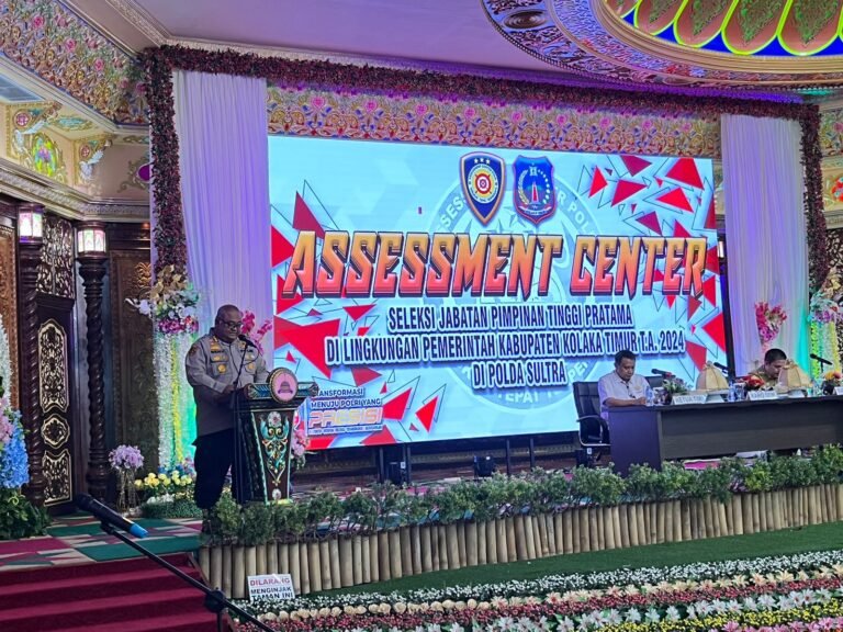 Biro SDM Polda Sultra Gelar Assessment Center Seleksi Jabatan Tinggi Pemkab Koltim