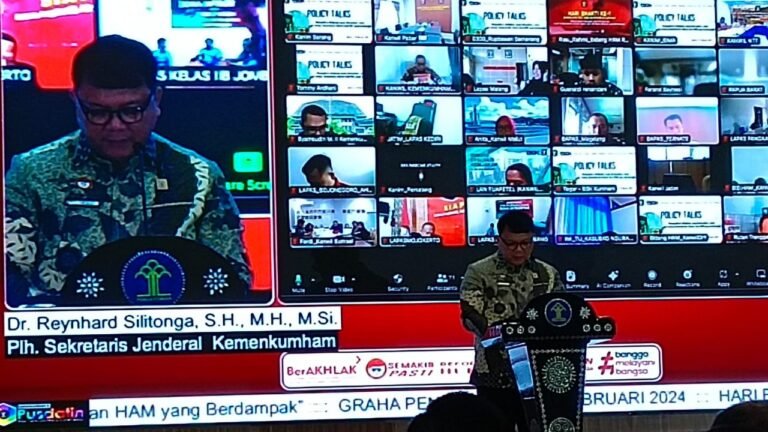 Kanwil Kemenkumham Sultra Kembali Raih Penghargaan Terbaik Ke II Pada Kategori Pelaksanaan SPAK dan SPKP Tahun 2023