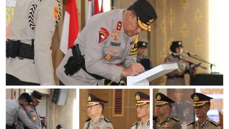 Kapolda Pimpin Sertijab Lima Pejabat Utama Polda Sultra