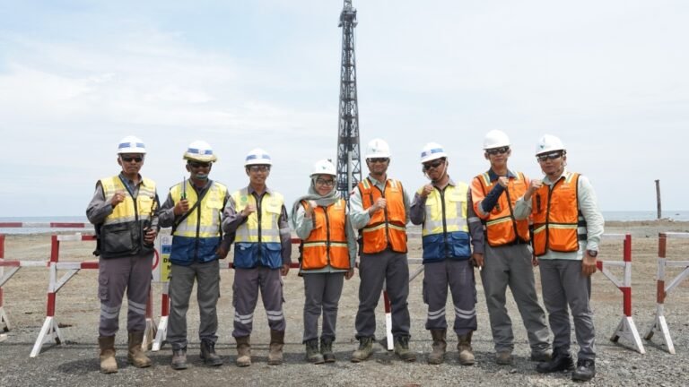 PT Vale Memulai Pemancangan Pembangunan Pelabuhan Saprolite Ore