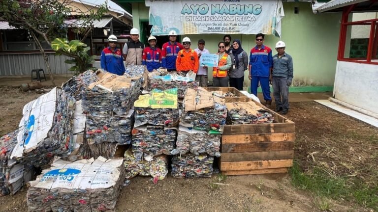 Peringatan HPSN 2024, PT Vale Donasi 2.000 Kg Sampah Terpilah ke Bank Sampah