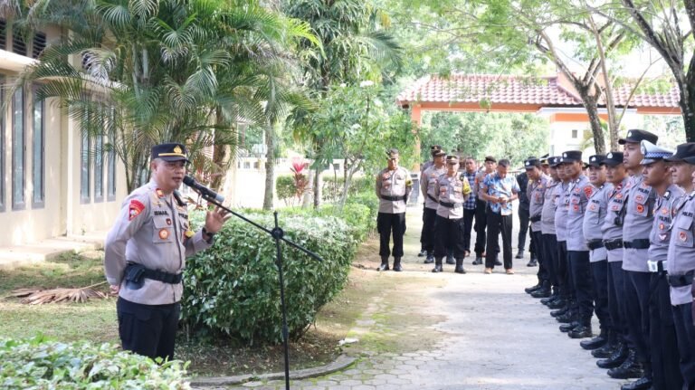 Polres Konsel Turunkan 150 Personel Amankan Pelaksanaan Pleno KPU