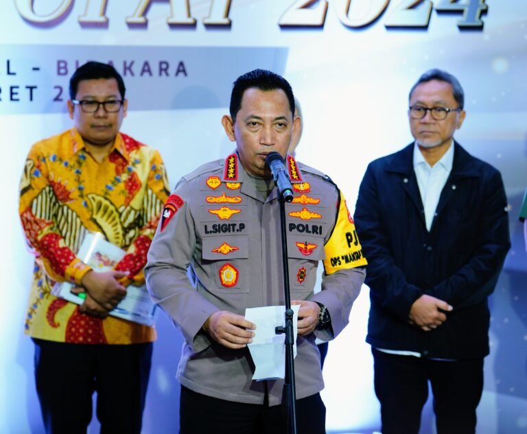 Rakor Operasi Ketupat, Kapolri Persiapkan Mudik 2024 Aman dan Lancar