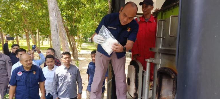 Polda Sultra Musnahkan 3,6 Kilo Gram Barang Bukti Narkotika