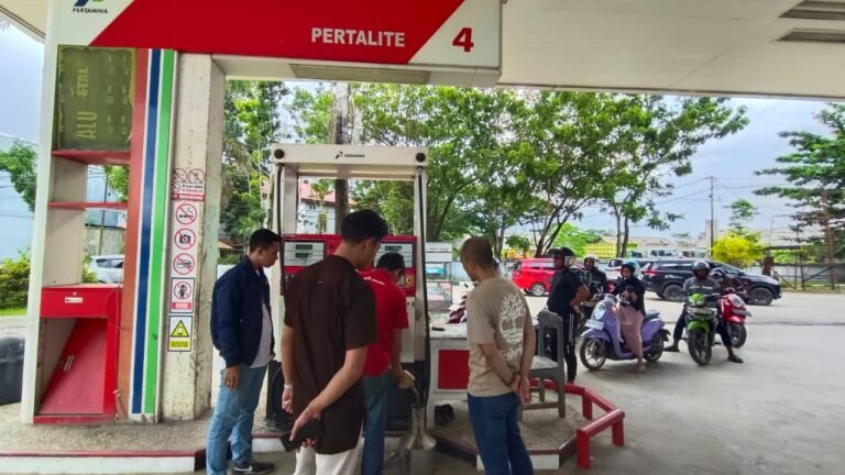 Jelang Lebaran, Ditreskrimsus Polda Sultra Sidak Dua SPBU di Kendari
