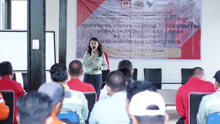 PT Vale Gaet PPI KLHK Antisipasi Kebakaran Hutan dan Lahan