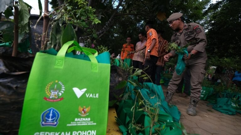 Pj Gubernur Apresiasi PT Vale atas Dukungan Gerakan Sedekah Bibit dan Penghijauan