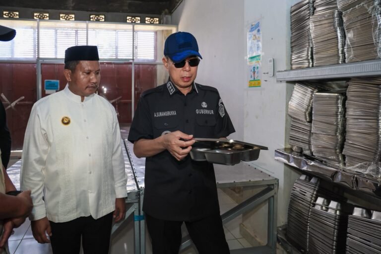 Sidak SPPG Tiworo Tengah, Gubernur Sultra Temukan Fasilitas Tak Layak