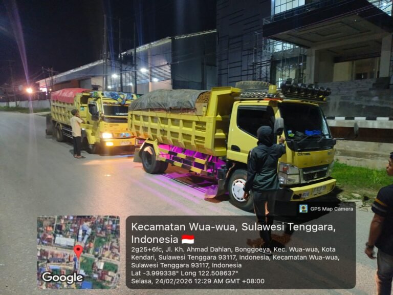 Hauling Nikel Diduga Bebas Melintas di Kendari, Kinerja Dishub Kendari Disorot
