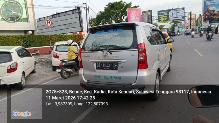 Kursus Mengemudi YPA Handayani di Kendari Disorot, Diduga Sebabkan Kemacetan