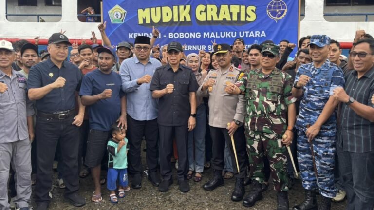 Gubernur Sultra Lepas 200 Pemudik Gratis Kendari–Pulau Taliabu
