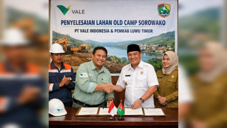 PT Vale dan Pemkab Luwu Timur Sepakati Penyelesaian Lahan Old Camp