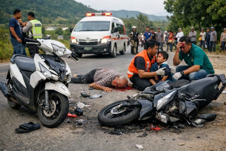 Petani 60 Tahun Tewas Kecelakaan Motor di Bypass Kolaka–Pomala