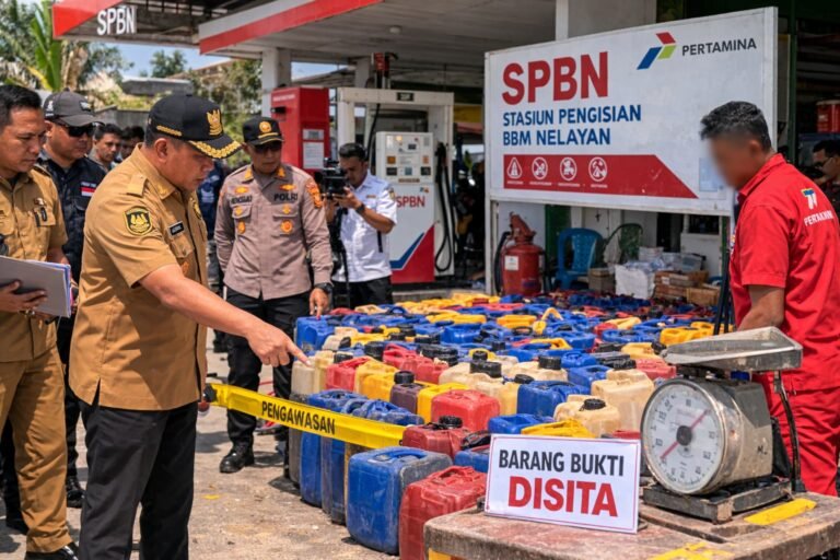 Wabup Konut Sidak SPBN Tinobu, Temukan Dugaan Penimbunan BBM