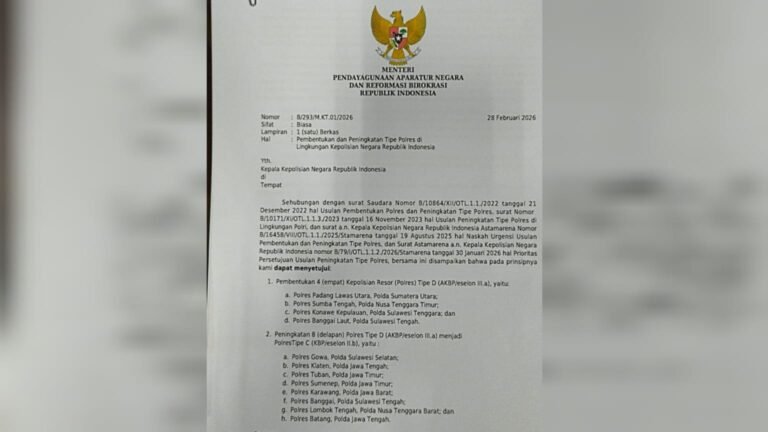 Kemenpan RB Setujui Pembentukan Polres Konawe Kepulauan