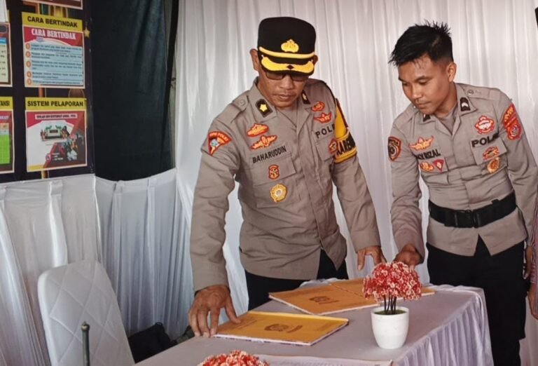Kapolres Buton Cek Pos PAM Ops Ketupat Anoa 2026