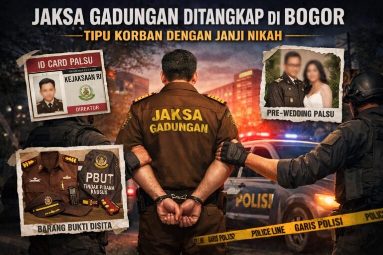 Jaksa Gadungan Ditangkap, Sempat Tipu Korban dengan ‘Janji Nikah’