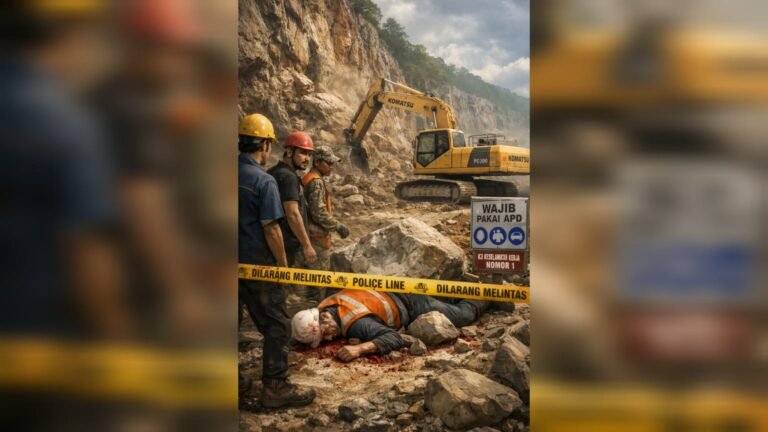 Kecelakaan Tambang Kolaka Tewaskan Buruh, Dugaan Pelanggaran K3 Menguat