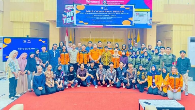 UKM SAR UHO Gelar Mubes, Perkuat Regenerasi dan Solidaritas Relawan