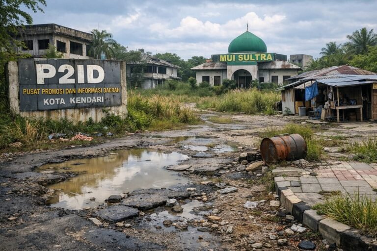 Kondisi Memprihatinkan, Konten Kreator Soroti Aset Pemprov Sultra P2ID yang Terbengkalai