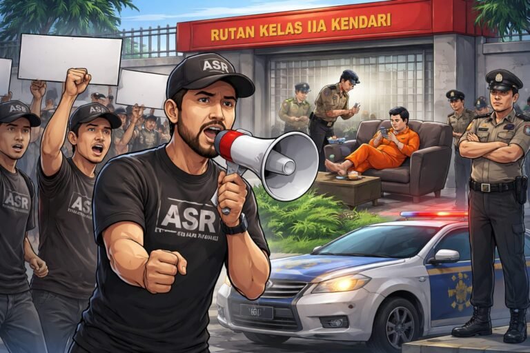Aliansi Desak Pencopotan Karutan Kendari Terkait Dugaan Perlakuan Istimewa WBP